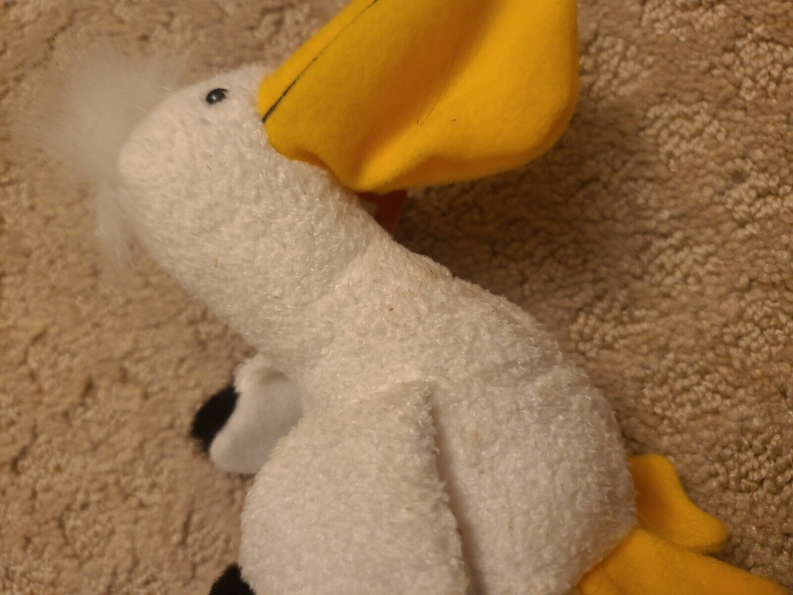 Vintage - Luv Pets By Russ - Petrie Pelican 5" Beanie Plush - With Tag  RUSS 23184 - фотография #12