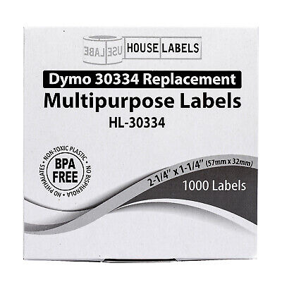 DYMO LW 30334 Medium Multipurpose Labels - (6) Rolls of 1000 - FREE & FAST SHIP HouseLabels HL-30334-006 - фотография #7