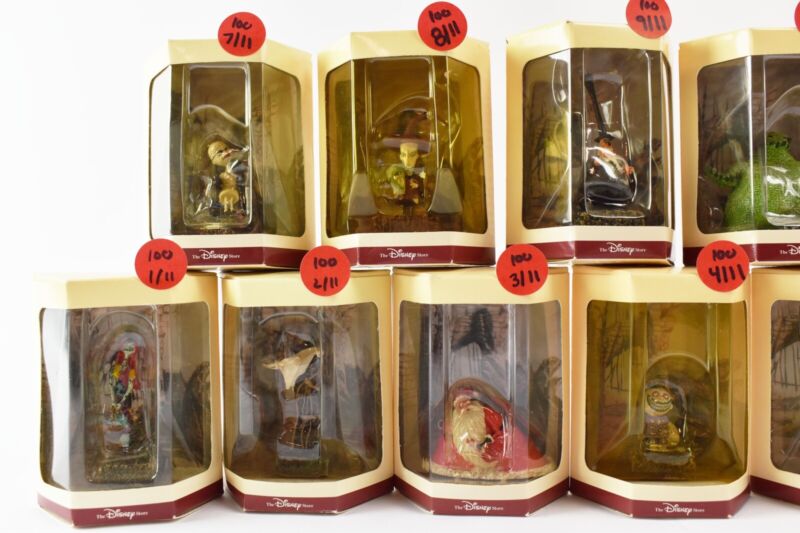Disney Tiny Kingdom The Nightmare Before Christmas Lot of 11 Figurines RL100 Без бренда - фотография #4