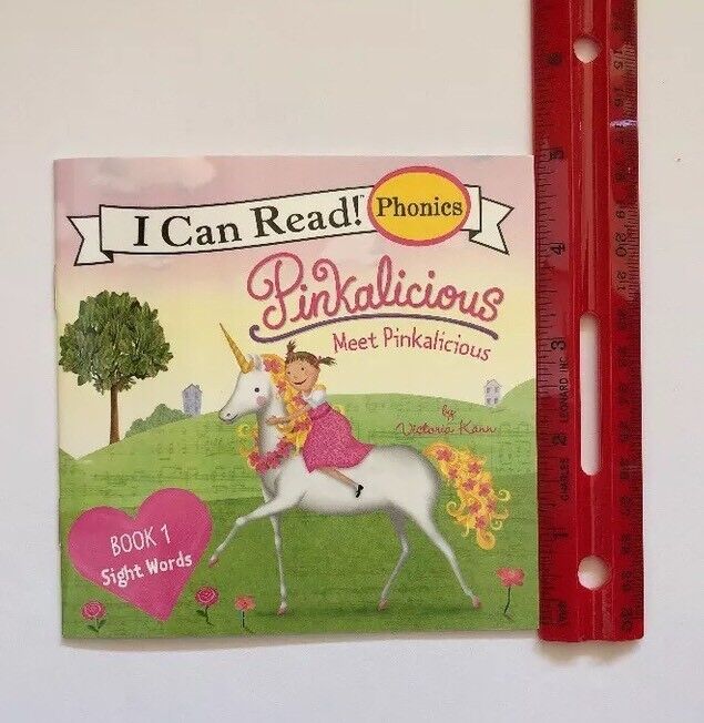Pinkalicious Childrens Books Phonics I Can Read Readers Learn to Read Lot 12 Harper - фотография #2
