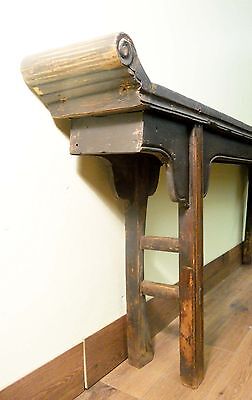 Antique Chinese Ming Altar Table (5548) Purple Elm Wood, Circa 1800-1849 Без бренда - фотография #6