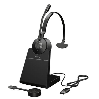 Jabra Engage 55 Mono Wireless Headset - USB-A UC Stand Jabra 9553-415-125