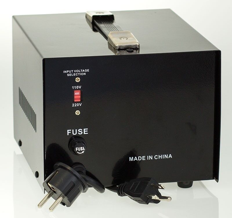 Delux 200 Watt 110v to 220v Transformer Voltage Converter 220 to 110 volt AC200W Simran AC-200W - фотография #2