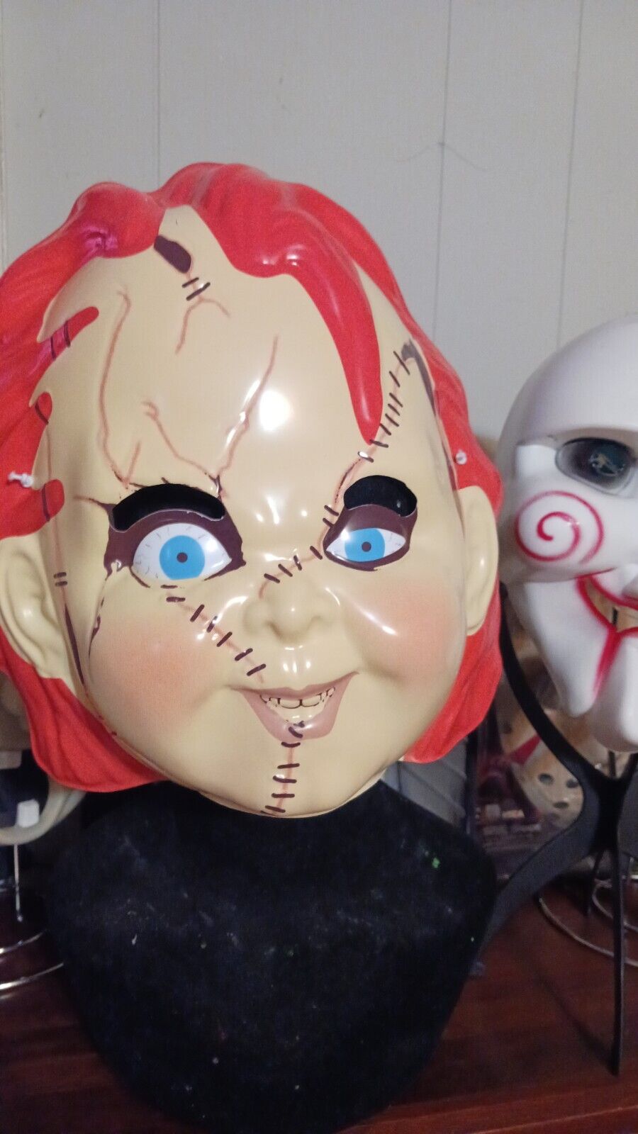 Child's Play Chucky Adult HARD SHELL HALLOWEEN COSPLAY GOOD GUYS Mask New Unknown - фотография #4