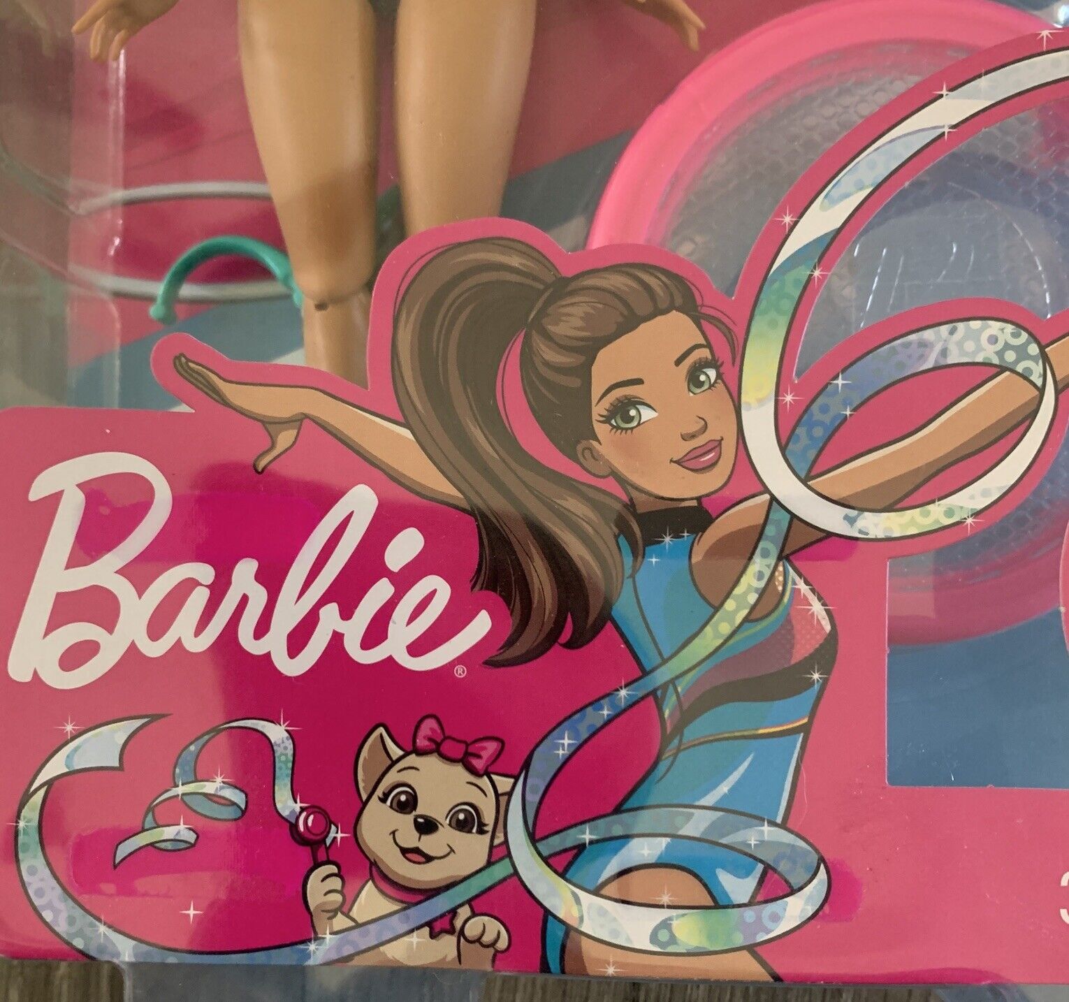 Barbie Dreamhouse Adventures Teresa Spin 'n Twirl Gymnast Doll & Pet Playset New Mattel GHK24 - фотография #3