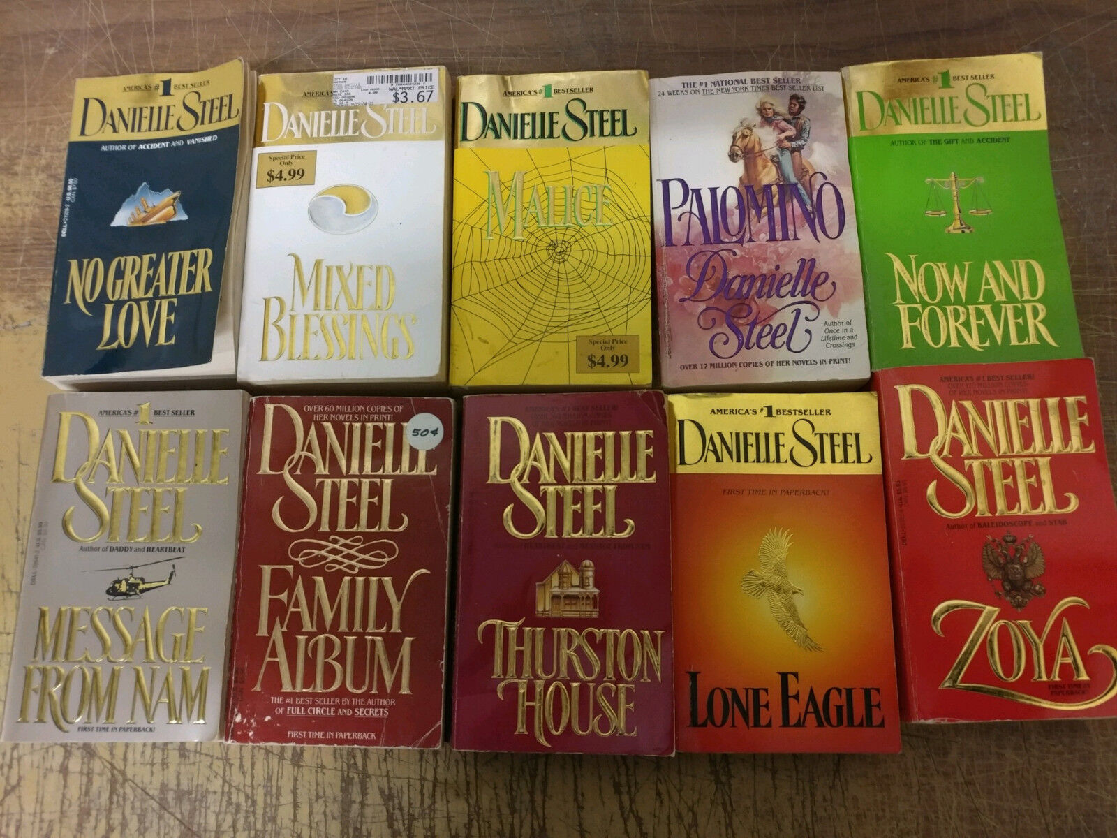 Lot of 10 Danielle Steel Romance Set Popular Series PAPERBACK UNSORTED Books MIX Без бренда - фотография #7