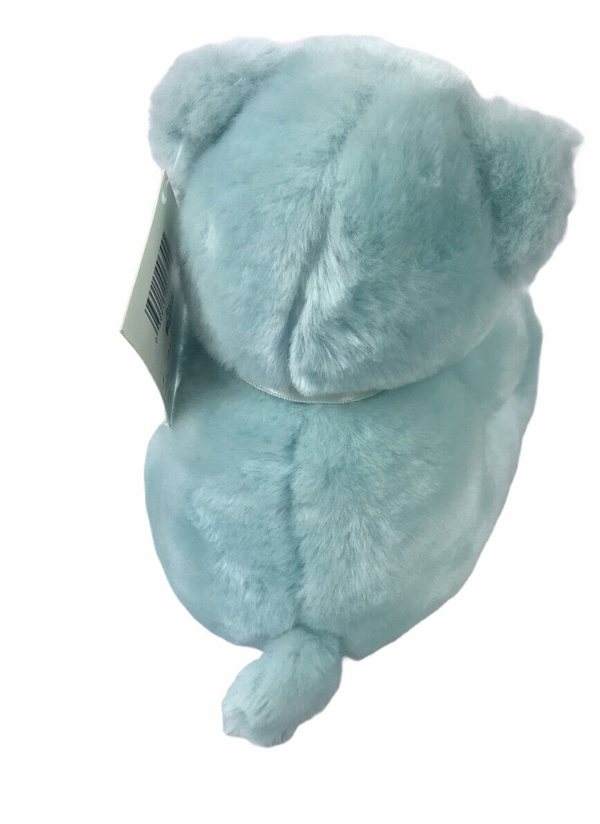 Russ Berrie IT'S A BOY  9” Plush Bear With Rattle Blue Soft With Tag Russ Berrie N/A - фотография #3
