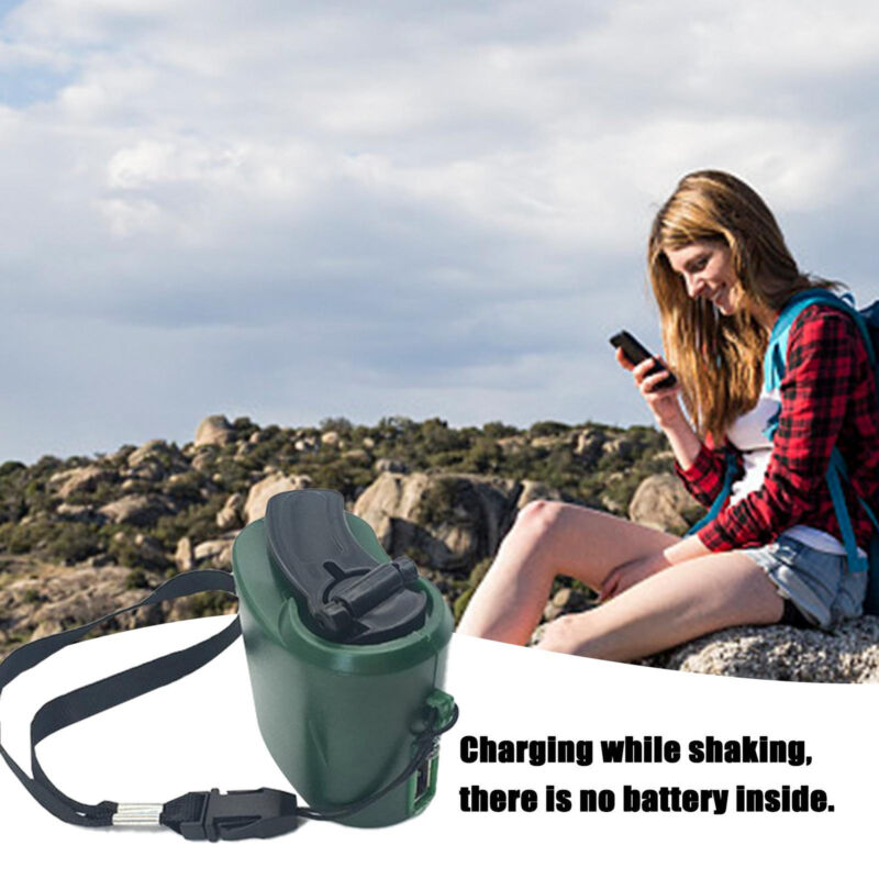 Survival Gear Emergency Power USB Hand Crank Phone Charger Backpack Camping Unbranded Does Not Apply - фотография #9