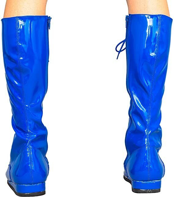 Adult Pro Wrestling Costume Lace-Up Zipper Boots Custom Made Multiple Color Costume Agent - фотография #7