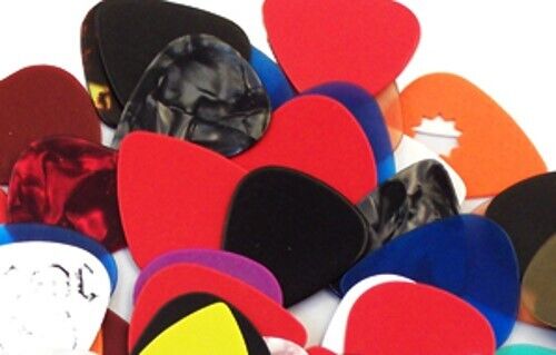 Pack of 50 Assorted Guitar Picks - 351 style - Free Shipping JMs PICKS-50 - фотография #2