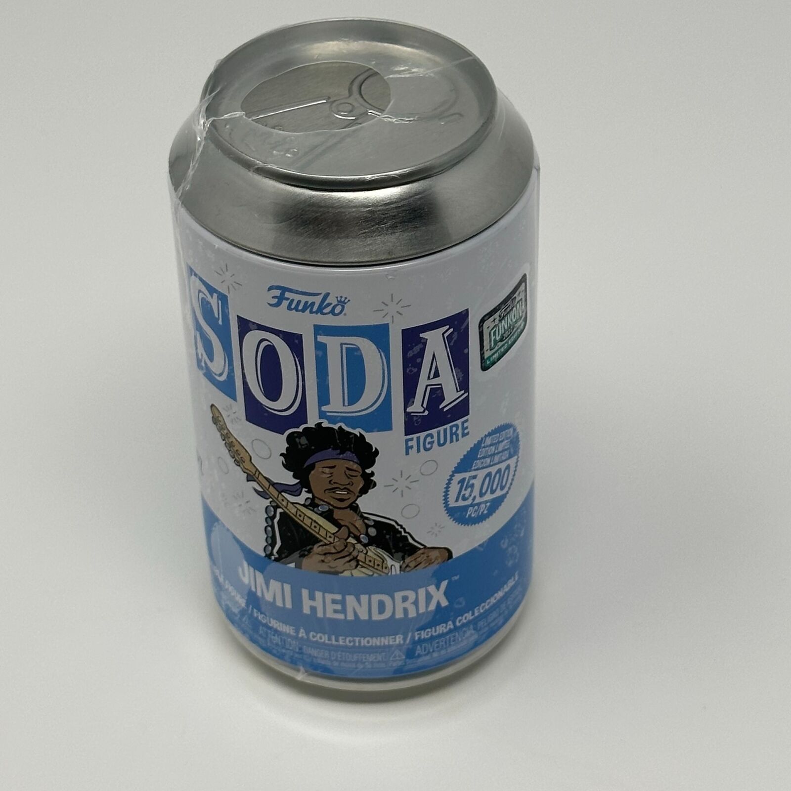 Funko Soda JIMI HENDRIX FunKon 2022 EXCLUSIVE Limited Edition MINT SEALED CAN Funko - фотография #2