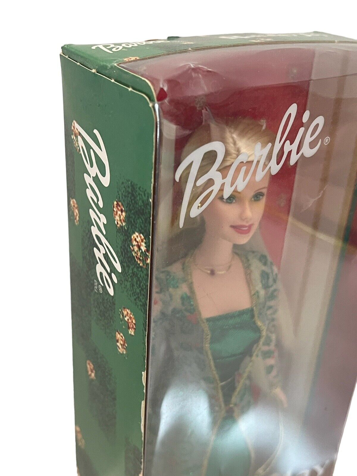 Barbie Holiday Joy Special Edition Vintage 2003 Blonde Green Dress 56286 Mattel Barbie 56286 - фотография #8