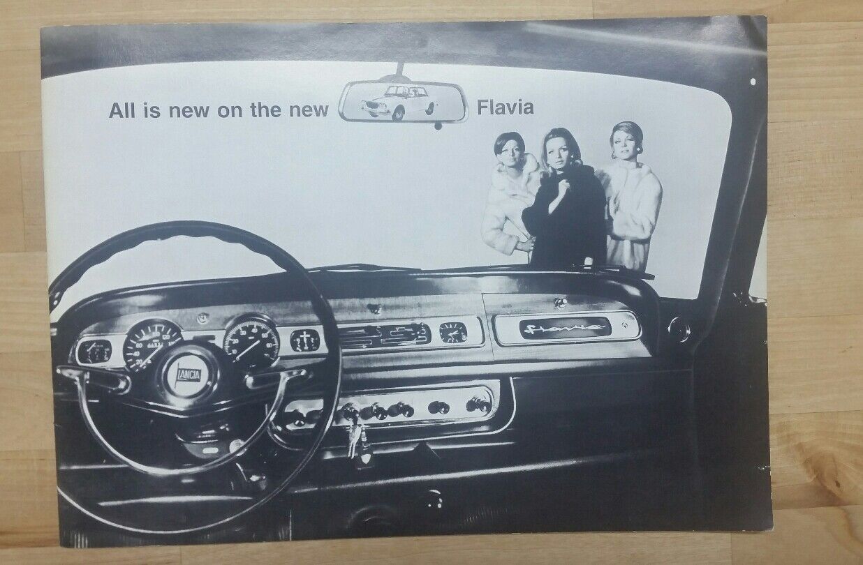1967 Lancia Fulvia brochure  Без бренда