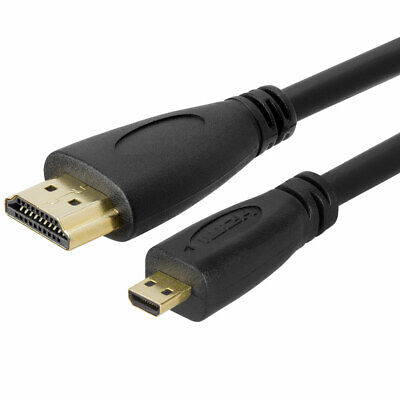 High Speed Gold Plated Micro HDMI (Type D) to HDMI (Type A) Cable-6' Brand New!! XIT Does Not Apply
