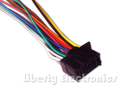 New 16 Pin AUTO STEREO WIRE HARNESS PLUG for KENWOOD KDC-X303 / KDC-X304 Generic KENWOOD Wiring Harness