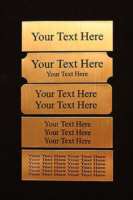 1x4 Custom Engraved Sublimation Brass Plate Picture Plaque Name Tag Trophy Flag  USA - фотография #2