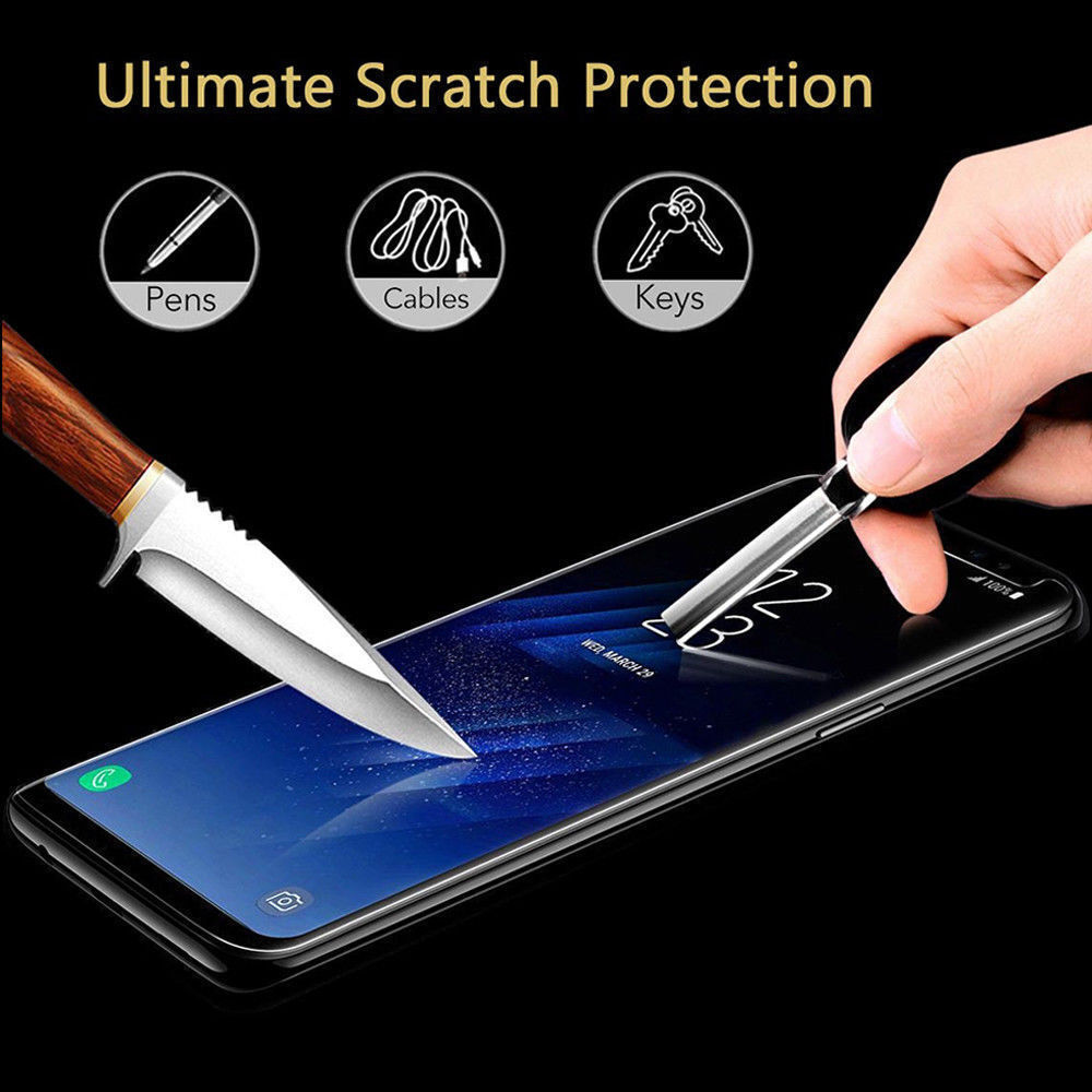 Case Friendly Tempered Glass Screen Protector Samsung Galaxy Note 9 S9 / S8 Plus Samsung Does not apply - фотография #10