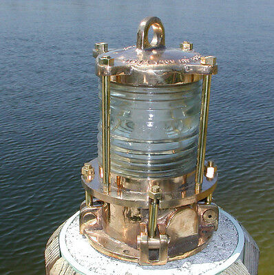 Nautical Bronze Piling post Nautical Dock Light - marine ship lights Без бренда