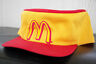 NEW Vintage Style/Old School McDonalds Adjustable Work Hat/Cap Yellow/Red  Does not apply