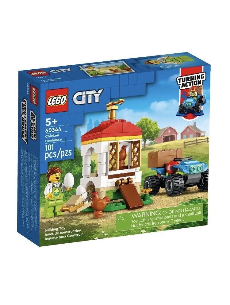 LEGO City Chicken Henhouse 60344 Building Kit 101 Pieces NEW retired LEGO 6379664 - фотография #2
