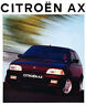 1993 Citroen AX Original Dutch Sales Brochure Без бренда AX