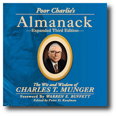 Poor Charlie's Almanack The Wit and Wisdom of Charles T Munger 3rd Ed. BRAND NEW Без бренда