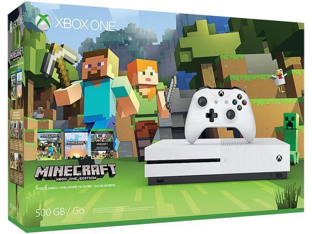 Xbox One S 500GB Console - Minecraft Favorites Bundle Microsoft ZQ900043 - фотография #2
