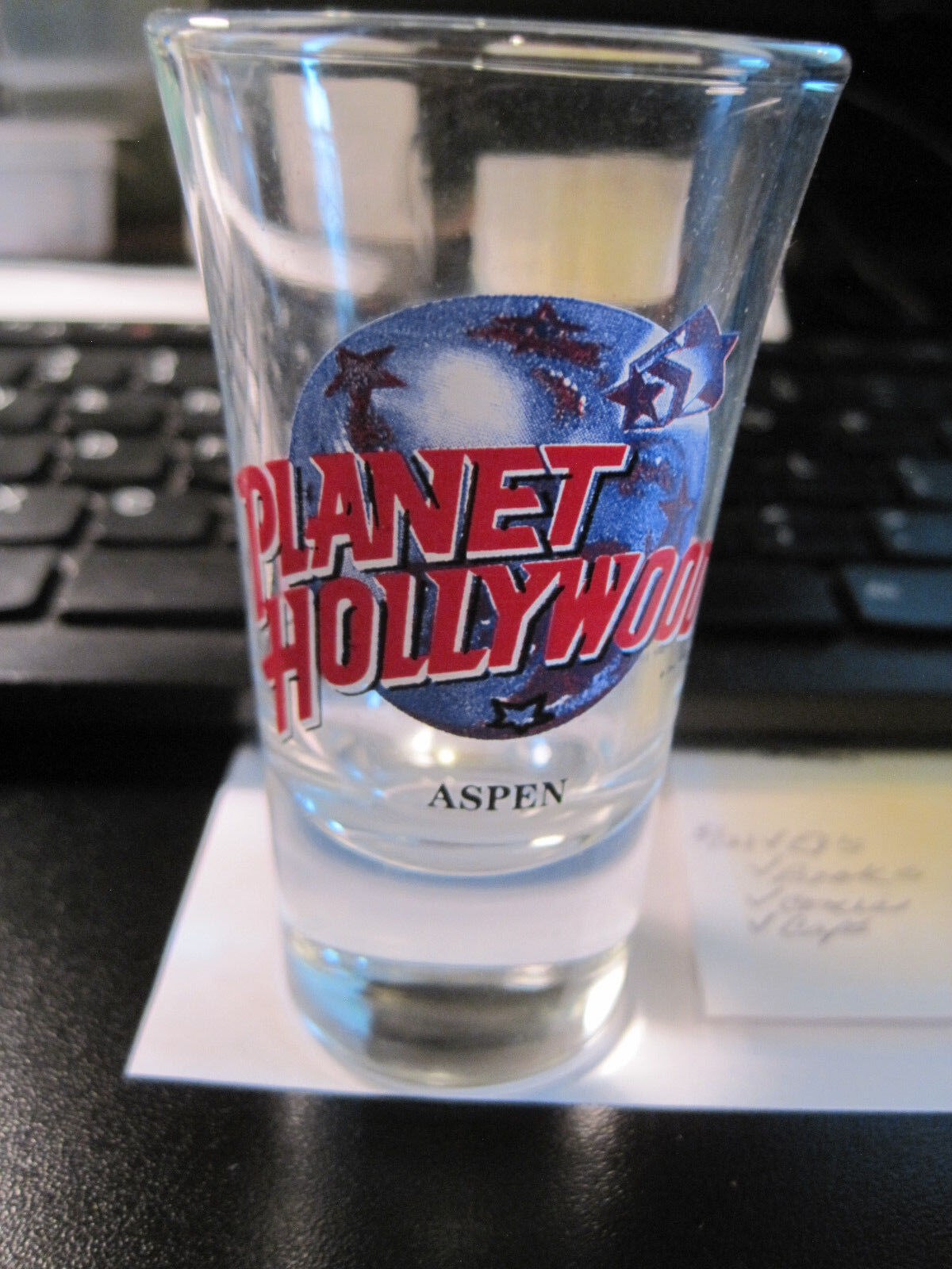 Planet Hollywood Aspen Shot Glasses Planet Hollywood