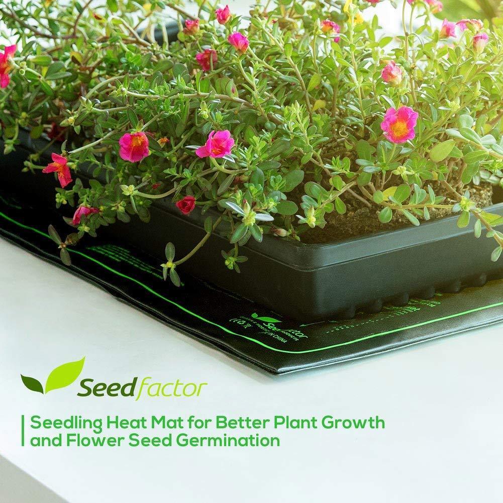 Seedfactor Waterproof Seedling Heat Mat Seed Starter Pad Germination Propagation Seedfactor HeatMat-Small/Mini/Medium/Large-US - фотография #7