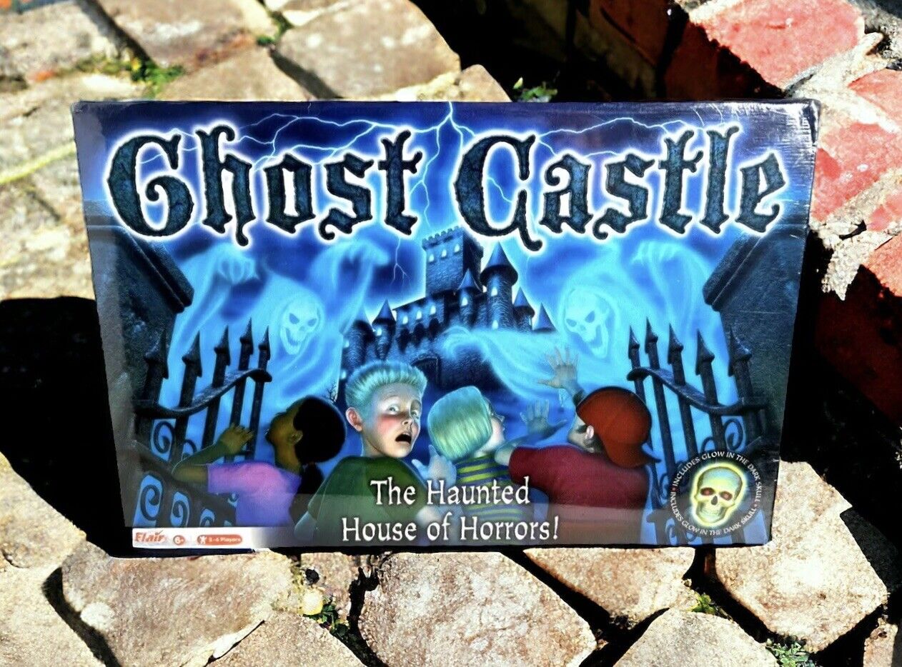 GHOST CASTLE The HAUNTED HOUSE of HORRORS NEW Factory SEALED BOARD GAME Flair ! Flaire Leisure Products Items # 36000 - фотография #3