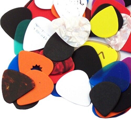 Pack of 50 Assorted Guitar Picks - 351 style - Free Shipping JMs PICKS-50 - фотография #3