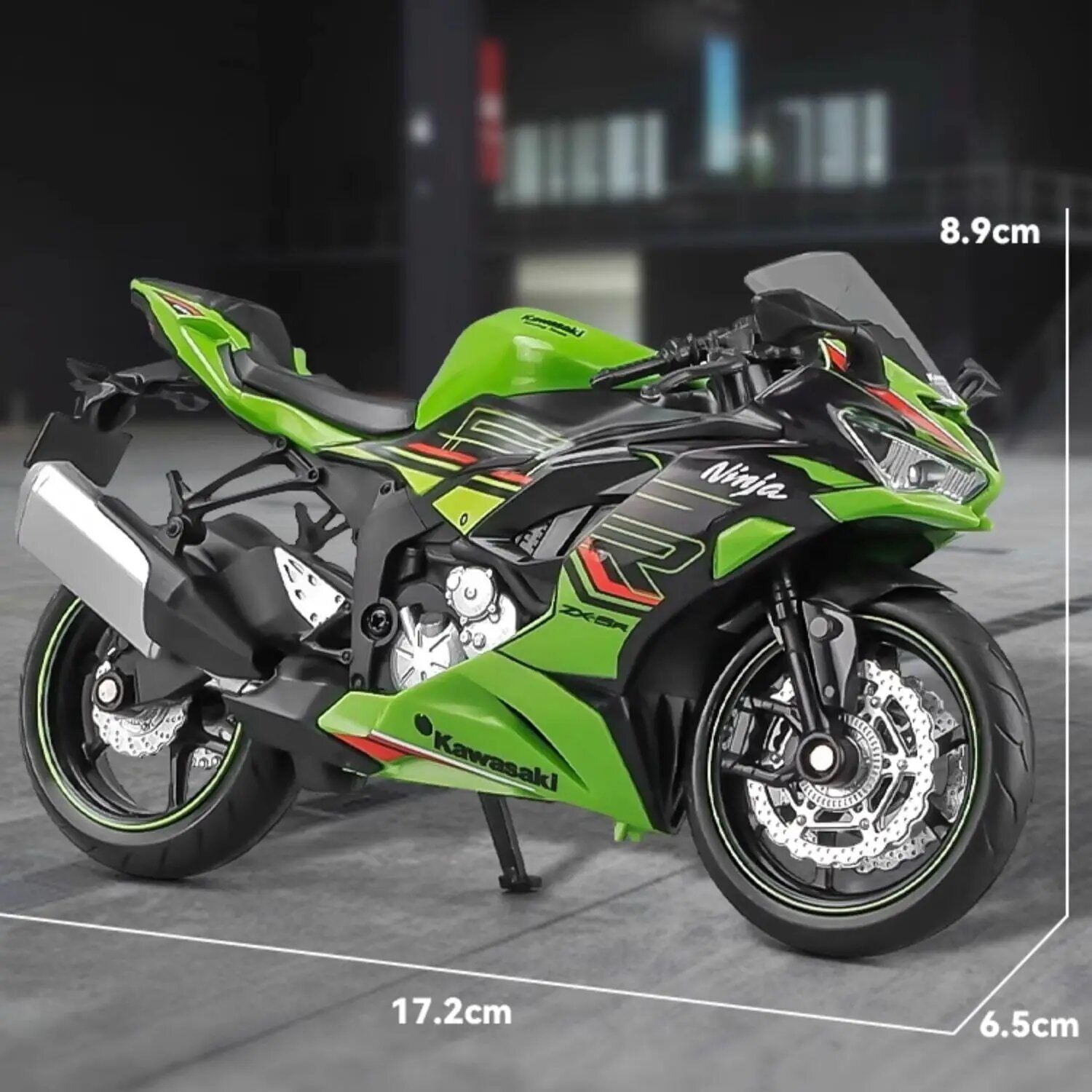 MAISTO 1:12 Kawasaki Ninja ZX-6R DIECAST MOTORCYCLE BIKE MODEL Toy Gift NIB Без бренда