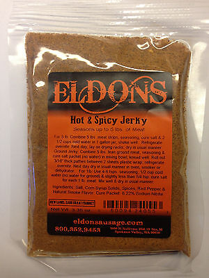 Jerky Seasoning Spice with Cure Seasons 5 Pounds of Meat Your Choice of Flavor  Eldons Jerky - фотография #4