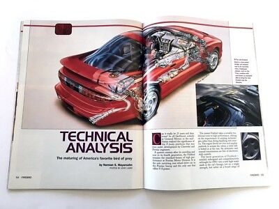 1993 Pontiac Firebird Trans Am 80-page Sales Brochure Guide by Road Track Без бренда - фотография #6