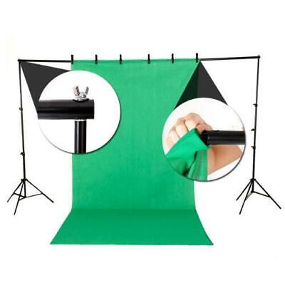 New 10Ft Adjustable Background Stand Kit For Photography with 3 Backdrop Unbranded Does Not Apply - фотография #6