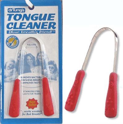 Dr. Tung's Stainless Steel Tongue Cleaner 1 ea DR. TUNG'S Does not apply