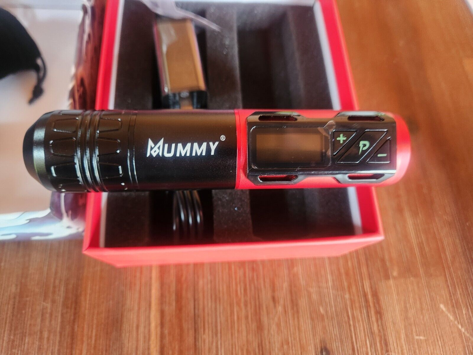 Mummy Wireless Tattoo Machine Kit High Capacity Battery Tattoo Pen Liner Shader mummy Wireless Tattoo Machine - фотография #2