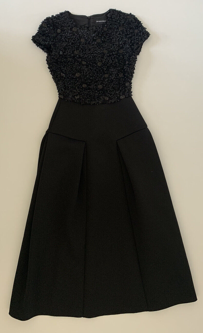 Emporio Armani NWT Womens Black Evening Gown Size 38 Emporio Armani - фотография #3