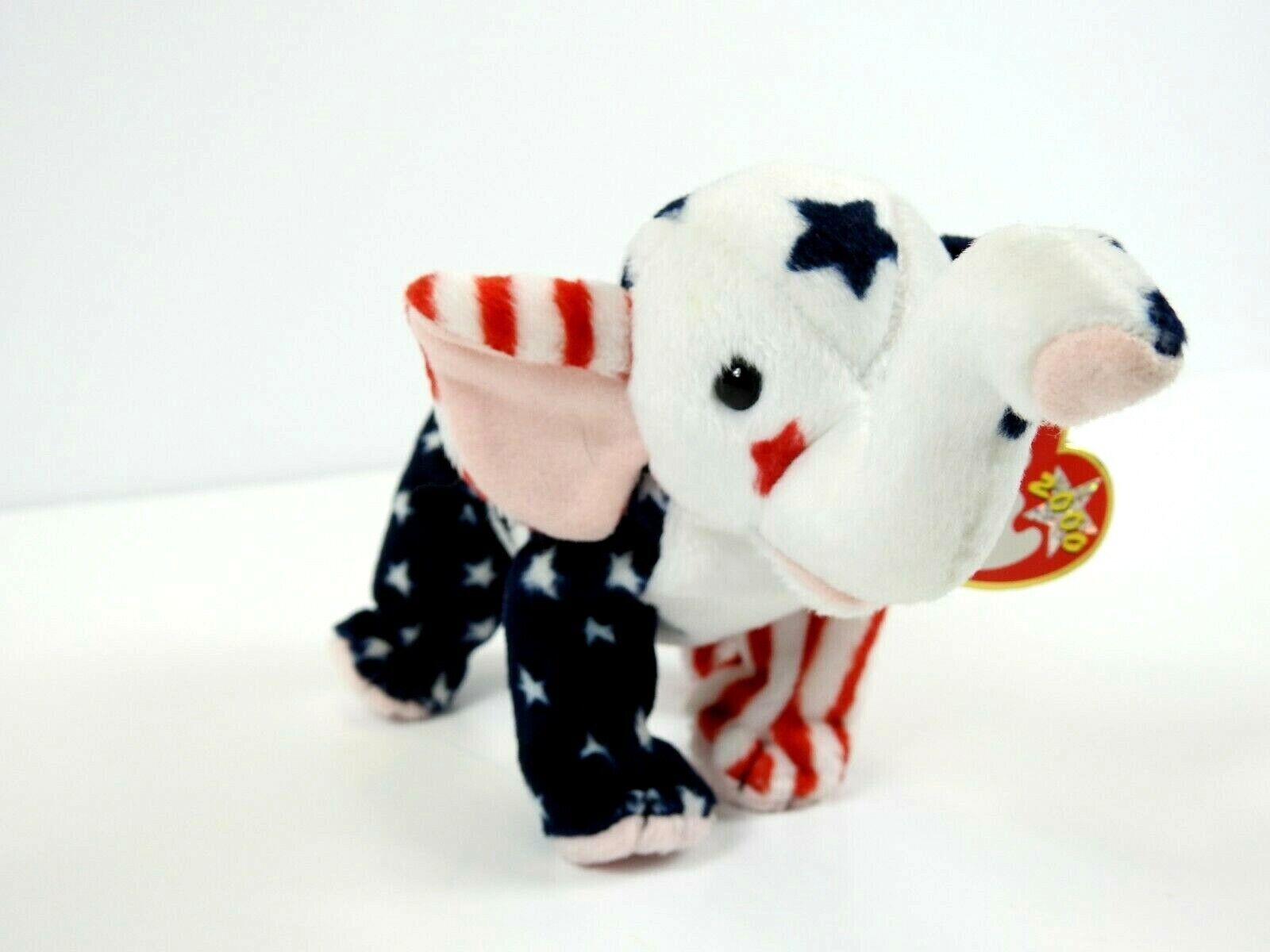 TY Beanie Baby - RIGHTY 2000 the Elephant - MWMTs Stuffed Animal Toy Без бренда - фотография #3