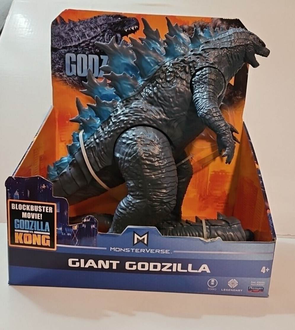 Godzilla vs Kong Monsterverse 11” Giant Godzilla Figure Playmates Toy New Playmates 35561