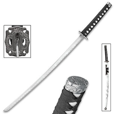 K Exclusive Cloud Dragon Katana - Stainless Steel Blade, Scabbard with Dragon Master Cutlery YK58WD