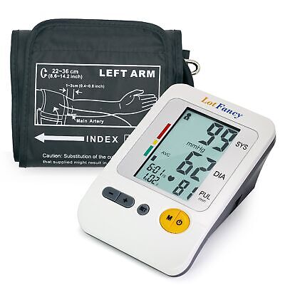 Automatic Digital Arm Blood Pressure Monitor Large BP Cuff Gauge Machine Meter LotFancy