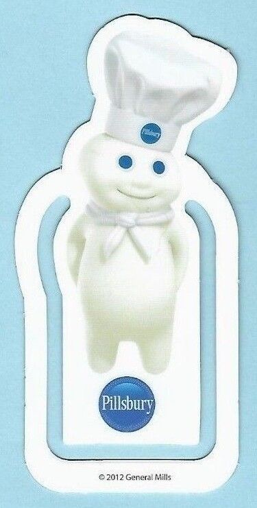 NEW 2012 General Mills Pillsbury Doughboy, Lucky, Trix & Buzz Plastic Bookmarks General Mills - фотография #6