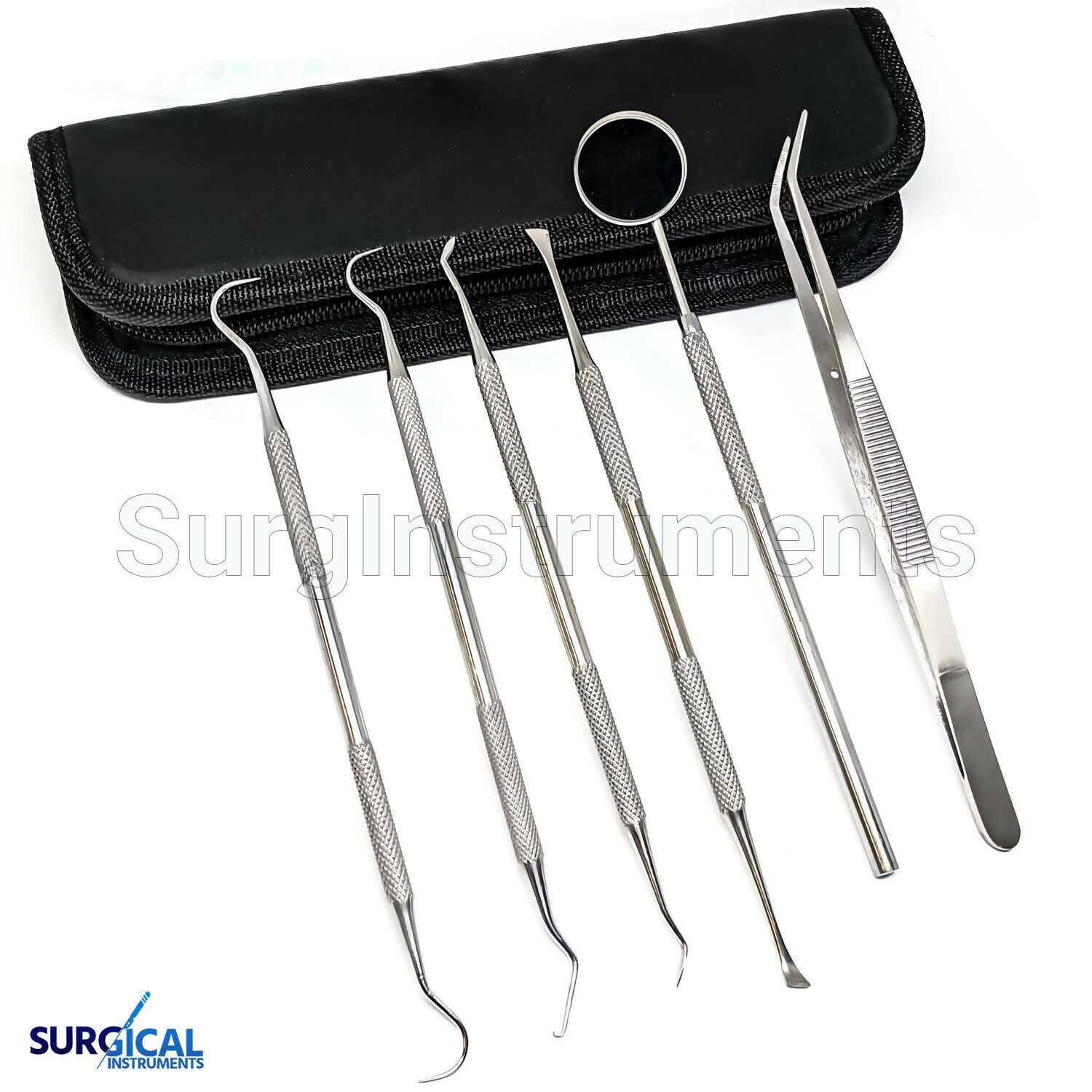 Professional Dental Oral Hygiene Kit 5 Tools Deep Cleaning Scaler Teeth Care Set SurgInstruments Does Not Apply