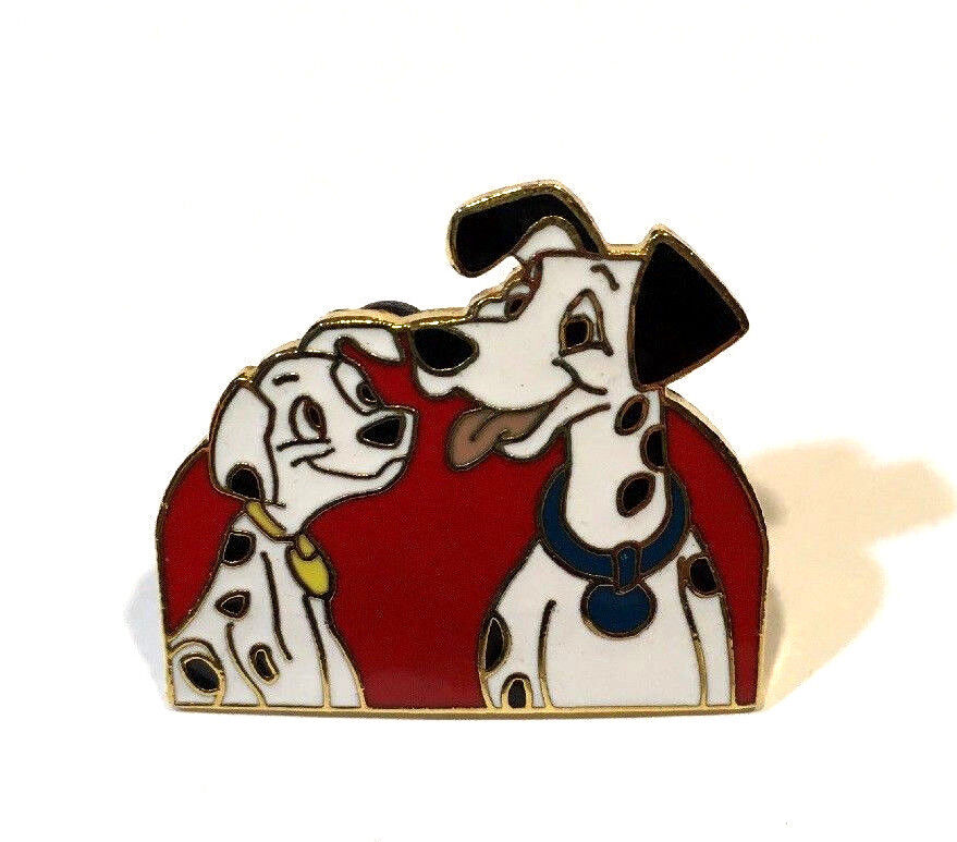 Disney Trading Pin #1056-Pongo & Dalmatian Puppy-from 101 Dalmatians-Color Error Disney