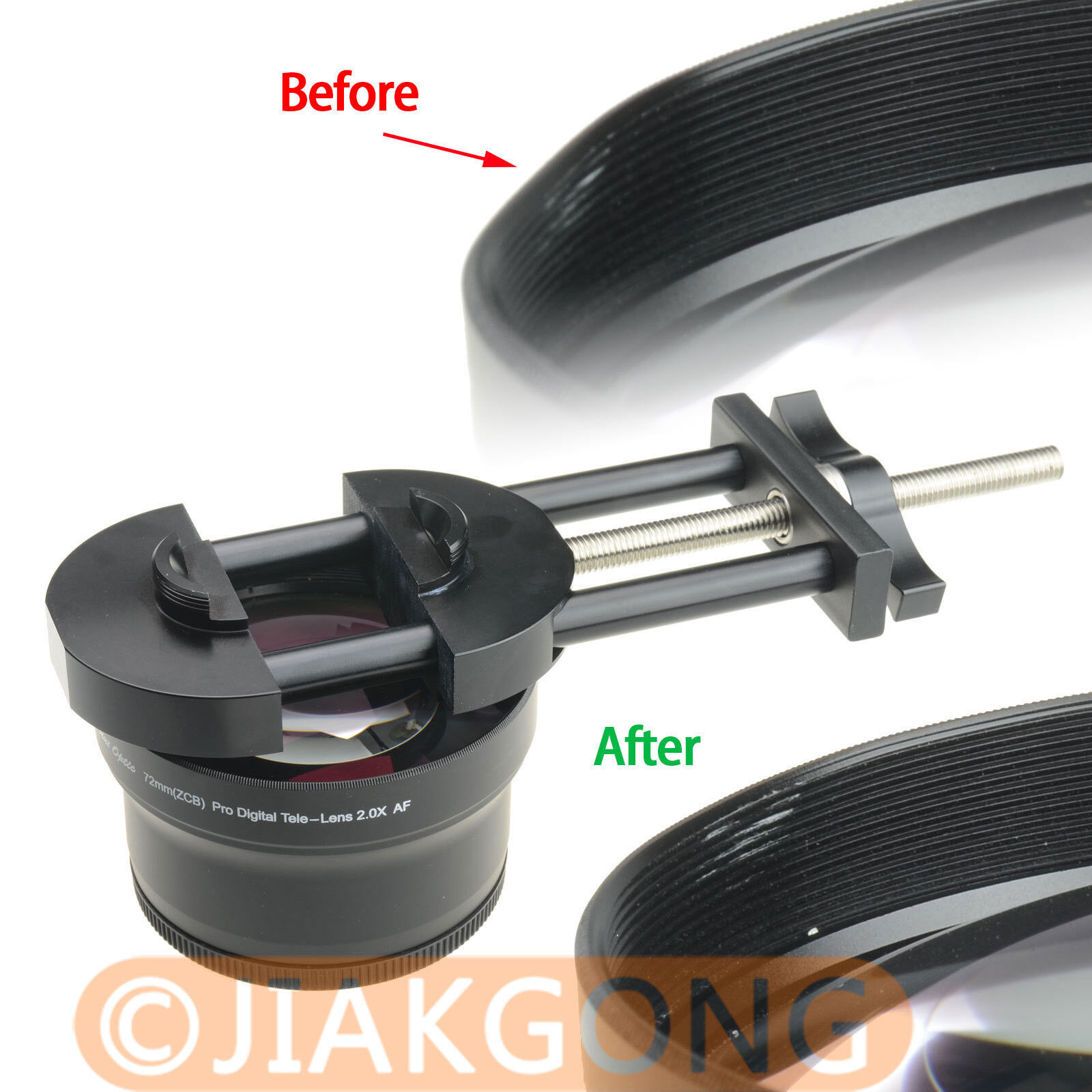 DSLRKIT Pro remedy lens dented Lens Vise Tool Repair Filter Ring Ajustment DSLRKIT Does not apply - фотография #4