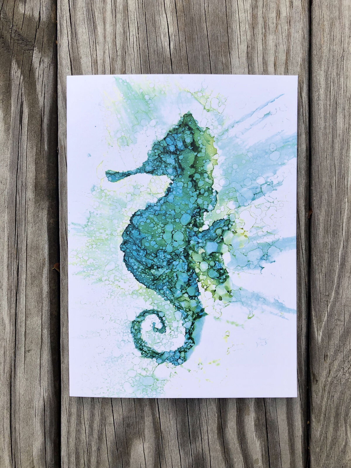 Seahorse : Greeting Card Undisclosed