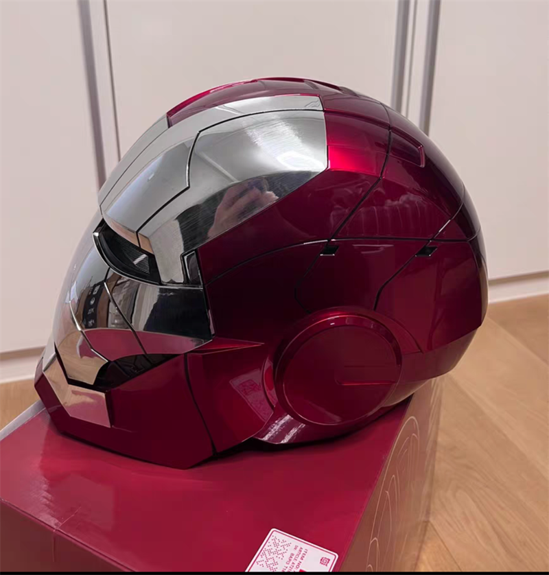 HOT US AUTOKING Iron Man MK5 1:1 Helmet Wearable Voice-controlled Cosplay Props Unbranded Does Not Apply - фотография #6