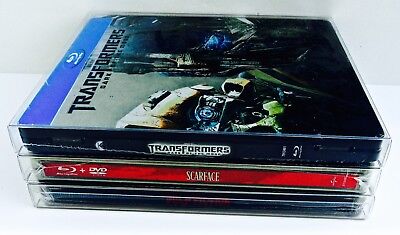 25 STEELBOOK Box Protectors  Protective Sleeves  Clear Plastic Cases / Covers G2 Retroprotection Does Not Apply - фотография #7