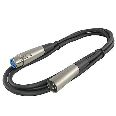 50 shielded 6ft foot feet 3pin XLR male to female mic microphone extension cable MCSPROAUDIO Does Not Apply - фотография #2